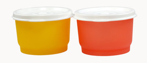 Tupperware snacks cups - 100 ml Plastic Multi-purpose Storage Container