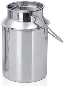 King Traders - 2 L Stainless Steel Milk Container