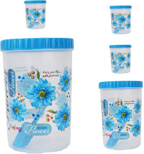 Stylobby - 1200 ml, 2000 ml, 250 ml, 250 ml, 250 ml Polypropylene Multi-purpose Storage Container