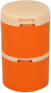Tupperware Spice tower ( Orange and White) set of 1 - 190 ml Polypropylene Spice Container