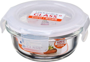 Lock & Lock Euro Round Bake and Store - 130 ml Glass Food Storage
