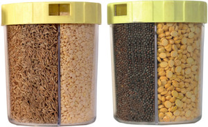 Kalyaniware - 600 ml Plastic Spice Container