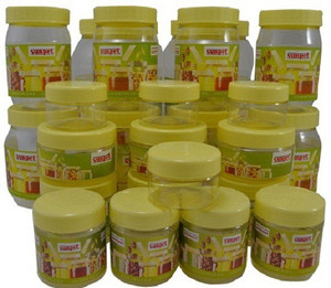 Sunpet Bonito 108850-24 - 2000 ml, 500 ml, 300 ml, 200 ml, 150 ml, 100 ml, 50 ml Plastic Multi-purpose Storage Container