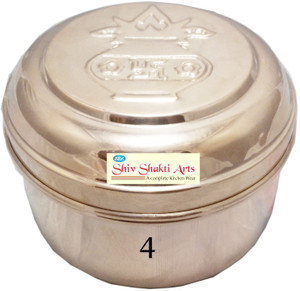 SSA Box No 4 With Klash on Lid - 400 ml Copper Multi-purpose Storage Container