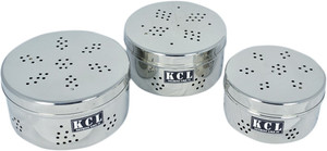 KCL Kcl Holed-3 - 1000 ml Stainless Steel Food Storage