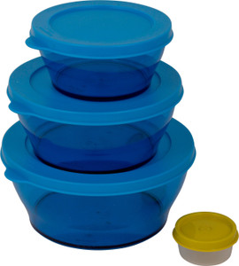 Tupperware - 990 ml, 610 ml, 290 ml Plastic Multi-purpose Storage Container