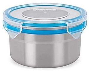 Steel Lock - 200 ml Stainless Steel, Plastic Food Storage