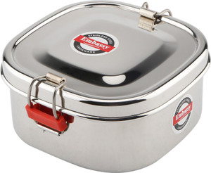 Embassy Square Food Pack (Size 4) - 350 ml Stainless Steel Multi-purpose Storage Container