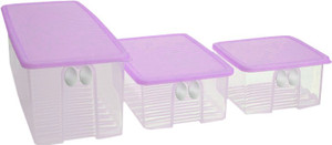 Tupperware Fridgesmart Set Small, Medium, Large - 7.6 ml Polypropylene Food Storage