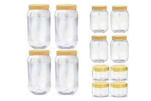 Sunpet BONITO 10FR8800-12 - 1500 ml, 500 ml, 200 ml Plastic Multi-purpose Storage Container