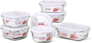Lock & Lock Oven set - 500 ml, 380 ml, 630 ml Glass Multi-purpose Storage Container