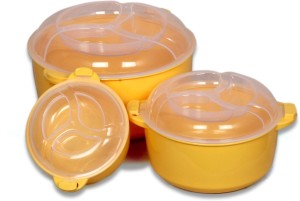 Twist Microwave Safe Containers  - 250 ml, 500 ml, 1100 ml Plastic Food Storage