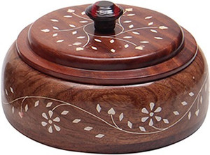 Fab Handicraft - 300 ml Wooden Multi-purpose Storage Container