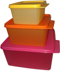 Tupperware - 0.5 L, 1.2 L, 2.5 L Polypropylene Food Storage