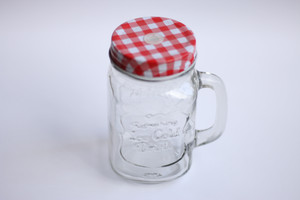 QUIKPIKK Mason jar - 482 ml Glass Multi-purpose Storage Container