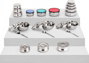 Kitchen Pro - 600 ml Stainless Steel, Plastic Multi-purpose Storage Container