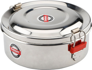 Embassy Round Food Pack (Size 2) - 475 ml Stainless Steel Multi-purpose Storage Container