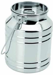 Ratna Akhand Barni Diamond - 150 ml Stainless Steel Milk Container