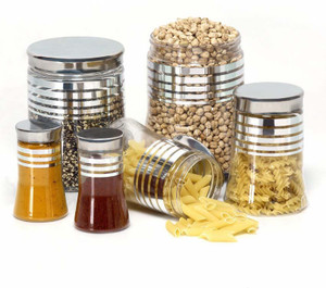 Steelo - 2000 ml, 900 ml, 300 ml Plastic Food Storage