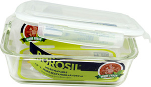 Borosil Microwavable Klip - N - Store - 1040 ml Glass Multi-purpose Storage Container