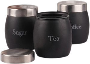 Dynore Barrel - 1 L Stainless Steel Tea, Coffee & Sugar Container