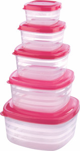Paras Good Day Set Pink - 750 ml Plastic Multi-purpose Storage Container