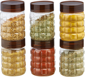 Steelo Steelo 200ml x 6 pcs PET Container Set (Solitaire) - 200 ml Plastic Food Storage