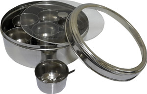 Dynore See Through - 1500 ml Stainless Steel Spice Container