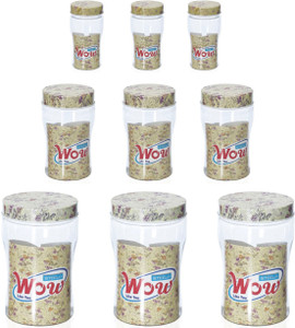 Steelo Wow - 300 ml, 500 ml, 1000 ml Plastic Food Storage