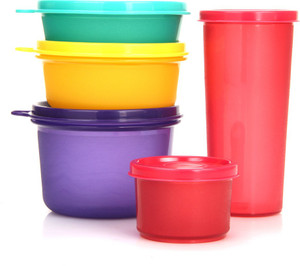 Polyset Food Saver Combi - 100 ml, 170 ml, 300 ml, 350 ml, 450 ml Plastic Food Storage