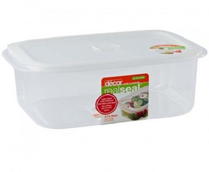 Decor Realseal Oblong 4.0 L - 4000 ml Plastic Food Storage