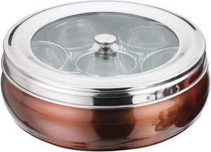 Aagam - 950 ml Stainless Steel Spice Container