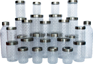 Princeware - 250 ml, 500 ml, 750 ml, 1000 ml, 1800 ml Plastic Multi-purpose Storage Container