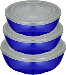 Golddust Airtight Microwave Safe - 1500 ml, 1000 ml, 500 ml Stainless Steel Multi-purpose Storage Container