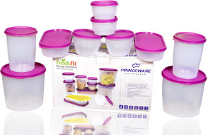 Princeware - 2300 ml, 1000 ml, 900 ml, 500 ml, 310 ml Plastic Multi-purpose Storage Container