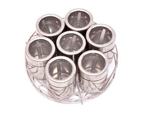 Rituraj - 2000 ml Stainless Steel Spice Container