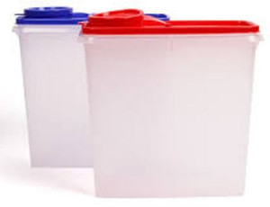 Tupperware Cereal Storer - 3000 ml Plastic Grocery Container
