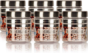 GPET Silver Line 100ml - Set of 6 - 100 ml Plastic Food Storage