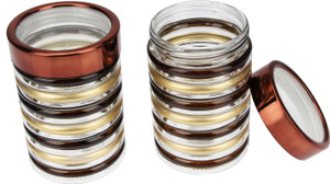 MeraHomeStore Discy - 580 ml Glass Multi-purpose Storage Container