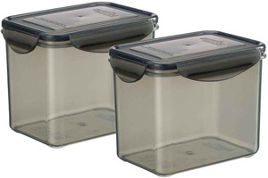 Bel Casa Lock & Store With Leak Proof Locking Lid Deep Rectangle - 1000 ml, 1000 ml Polypropylene Multi-purpose Storage Container
