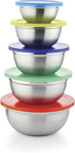 Classic Essentials - 350 ml, 600 ml, 900 ml, 1400 ml, 1800 ml Stainless Steel Multi-purpose Storage Container