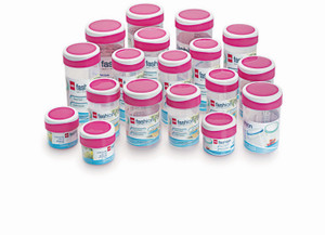Cello Fashion Container Set (18 pcs) Pink - 850 ml Plastic Food Storage