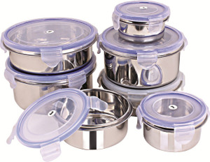 Rema - 100 ml, 200 ml, 300 ml, 350 ml, 500 ml, 650 ml, 750 ml Steel Multi-purpose Storage Container