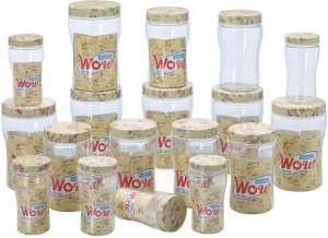 Steelo Wow  - 300 ml, 750 ml, 1000 ml Plastic Food Storage