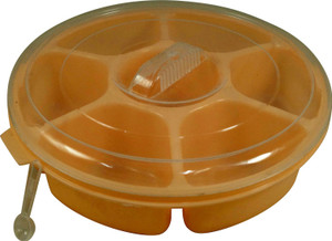 Paras Masala Box (Yellow) - 700 ml Plastic Spice Container