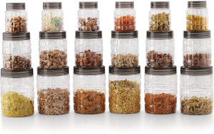 Cello Checkers 18pcs Set - 12.9 L Polypropylene Multi-purpose Storage Container