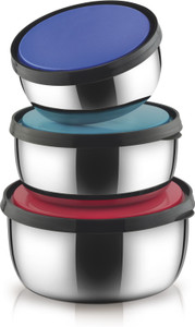Classic Essential - 750 ml, 500 ml, 350 ml Stainless Steel Food Storage