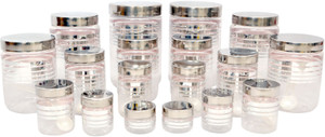 Harshpet - 2000 ml, 1500 ml, 1000 ml, 750 ml, 500 ml, 300 ml, 200 ml, 100 ml, 50 ml Plastic Food Storage