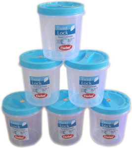 Chetan 6Pc Twist/5Ltr - 5000 ml Plastic Food Storage