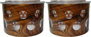 Golddust Selfie Dry Fruit Serving - 400 ml Plastic Multi-purpose Storage Container